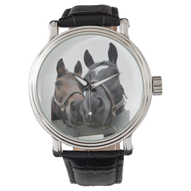 Montre Chevaux en amour (devant)