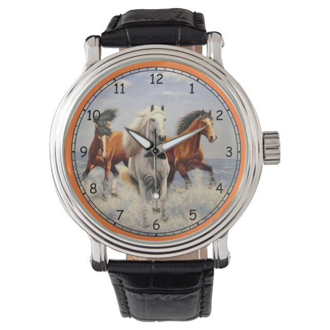 Montre Chevaux sauvages (devant)