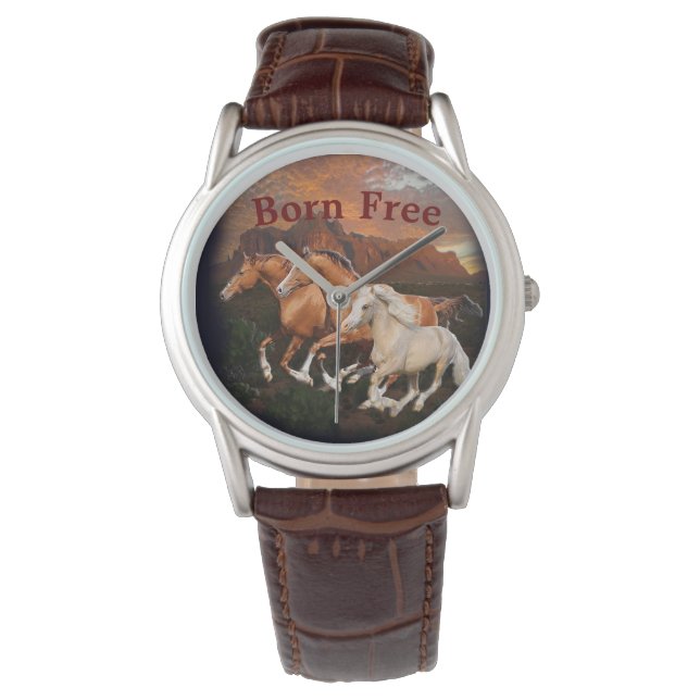 Montre Chevaux sauvages d'Arizona (devant)