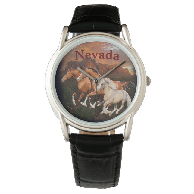 Montre Chevaux sauvages d'Arizona (devant)
