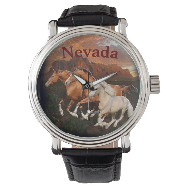 Montre Chevaux sauvages d'Arizona (devant)