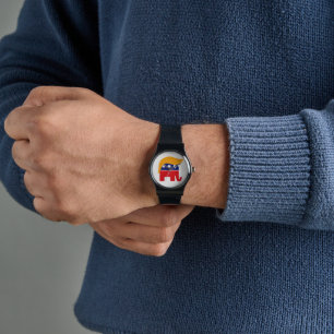Montre Cheveux d'Éléphant GOP Donald Trump - C'est l'heur