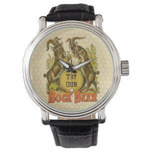 Montre Chèvres Bock Bière Publicité
