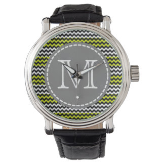 Montre Chevron Zigzag
