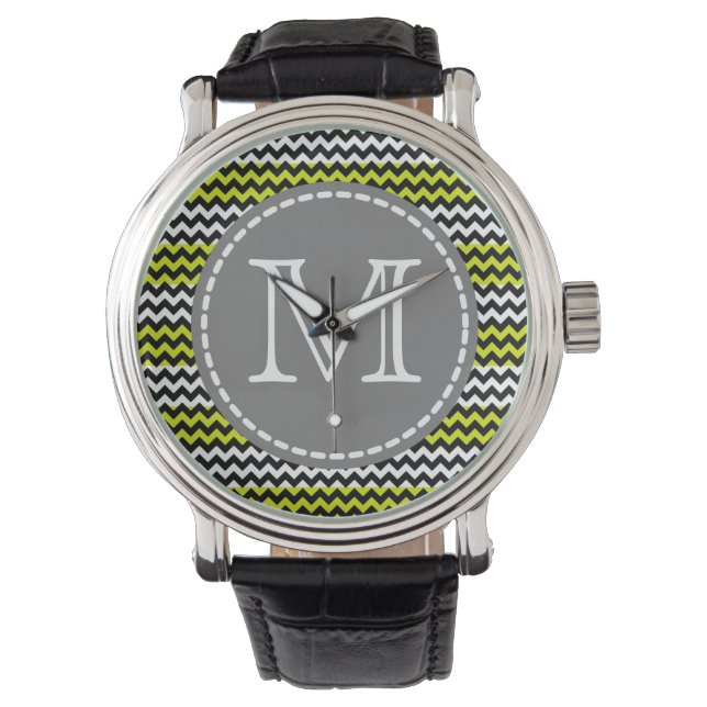 Montre Chevron Zigzag (devant)