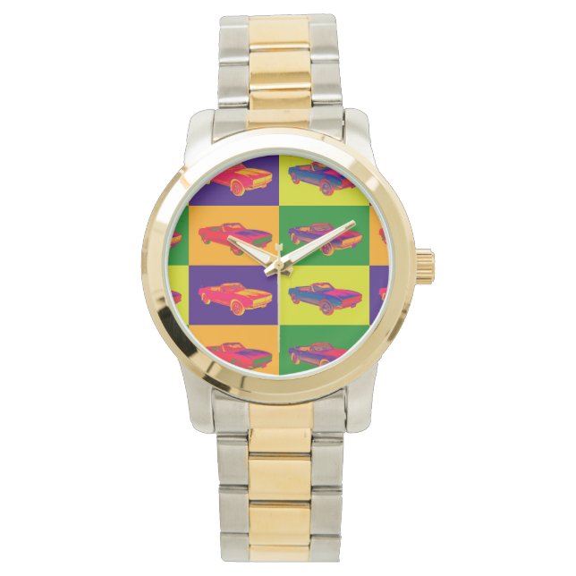 Montre Chevy Camaro RS Convertible Pop Art 1967 (devant)