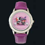 Montre Chibi Harley Quinn & Chibi Catwoman Avec Chats<br><div class="desc">Regardez Chibi Catwoman jouer avec trois chatons blancs avec Chibi Harley Quinn qui attend impatiemment à côté d'elle.</div>