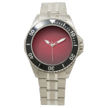 Chic Burgandy Watch