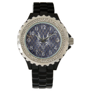 Montre Chic Dragon Head & Blue Dragon Scales Watch