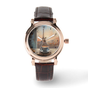 Montre Chic Eiffel Tower Café Café Chalet Paris