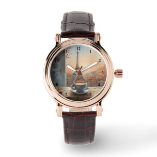 Montre Chic Eiffel Tower Café Café Chalet Paris