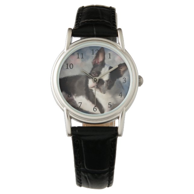 Montre chien 150 Boston Terrier (devant)