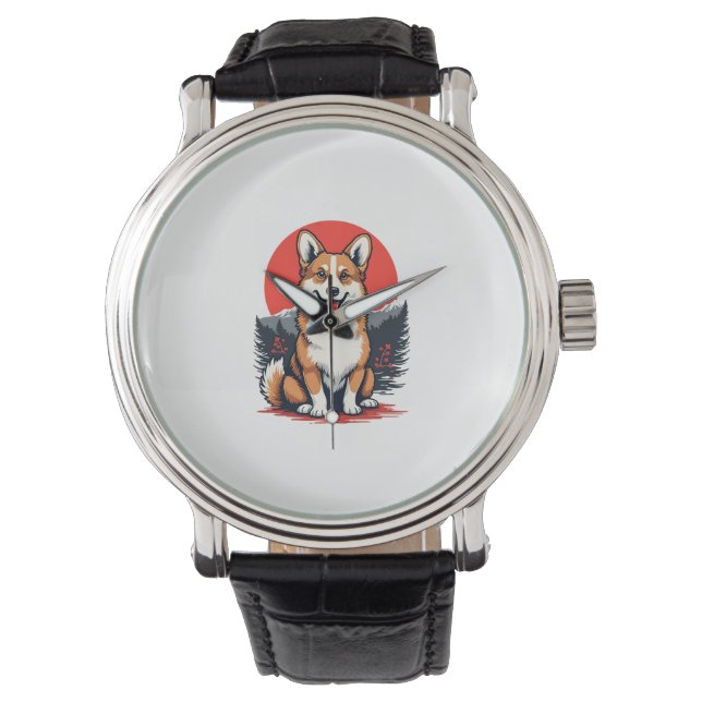 Montre Chien Akita Inu (devant)