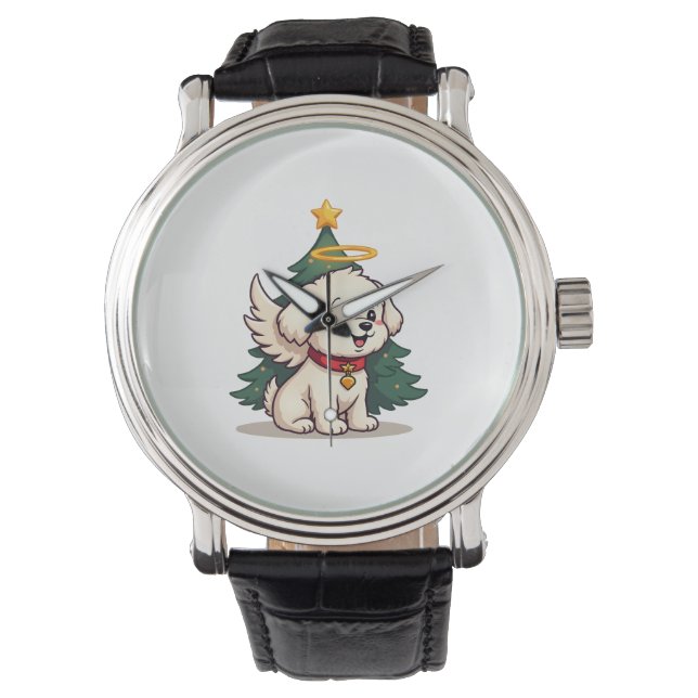 Montre Chien Ange Maltais (devant)