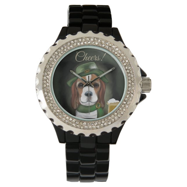 Montre Chien Basset Saint-Patty (devant)