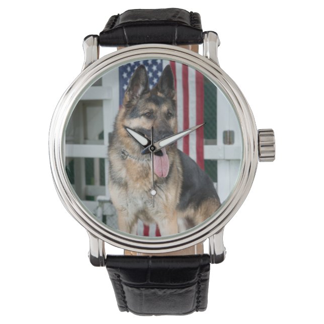 Montre Chien berger allemand (devant)
