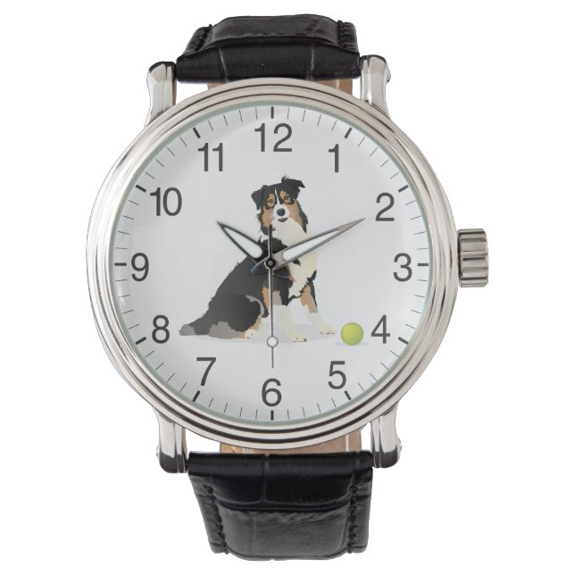 Montre Chien berger australien (devant)