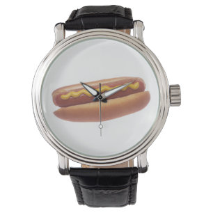 Montre Chien chaud avec moutarde