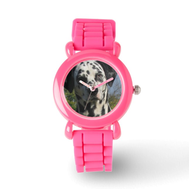 Montre Chien Dalamtian tacheté (Recto)