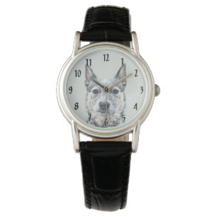 Montre Chien de bétail australien - Cute Original Dog Art