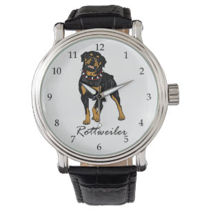 Montre chien de rottweiler