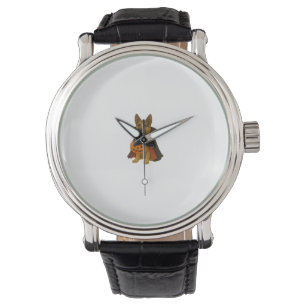 Montre Chien d'Halloween allemand Bulldog en costume vamp