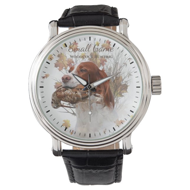 Montre Chien d'oiseaux, chasse à la bécasse (devant)