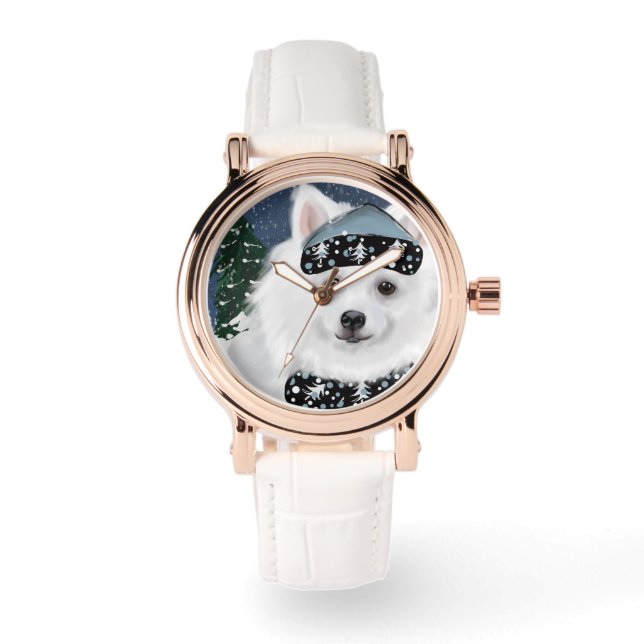 Montre Chien Esquimau Américain  (Recto)