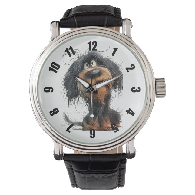 Montre Chien fantaisiste (devant)