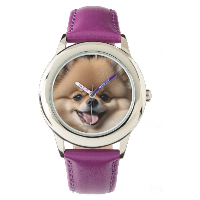 Montre Chien généré par IA 01 "Bonjour" (devant)