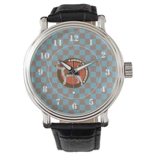Montre Chien Kromfohrländer (devant)