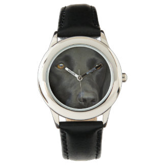 Montre Chien noir du Labrador