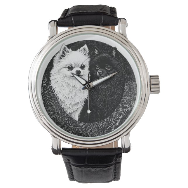 Montre chien spitz japonais (devant)