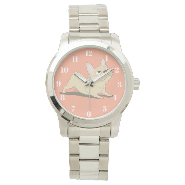 Montre Chien tête en bas (devant)