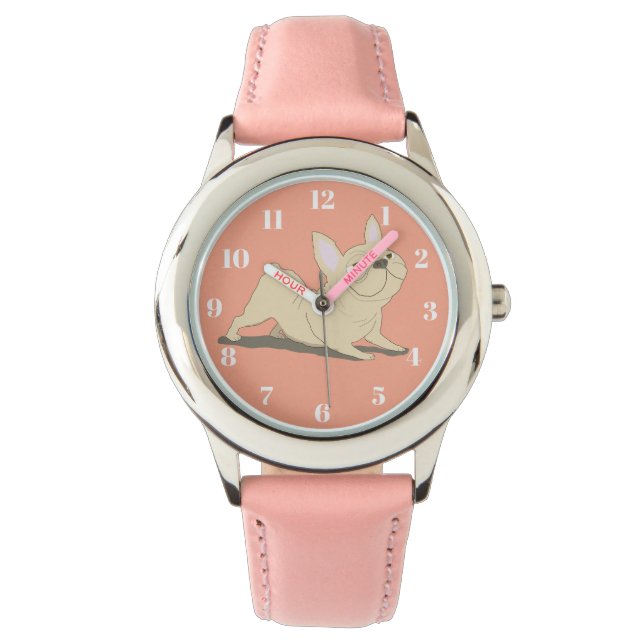 Montre Chien tête en bas (devant)