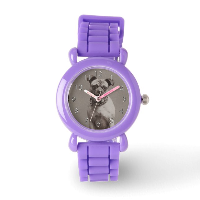 Montre Chien vintage (Recto)