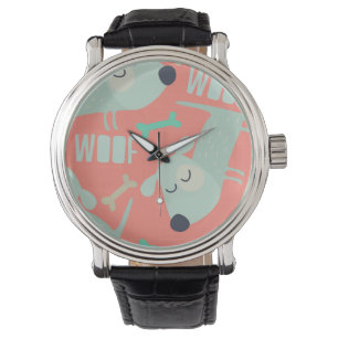Montre Chiens et os de Woof