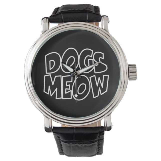Montre Chiens Meow (devant)