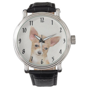 Montre Chihuahua Peinture - Cute Original Chien Art