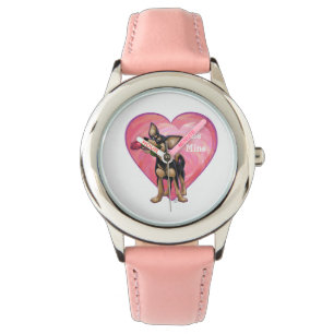 Montre Chihuahua Saint-Valentin