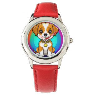 Montre Chiot de dessin animé adorable
