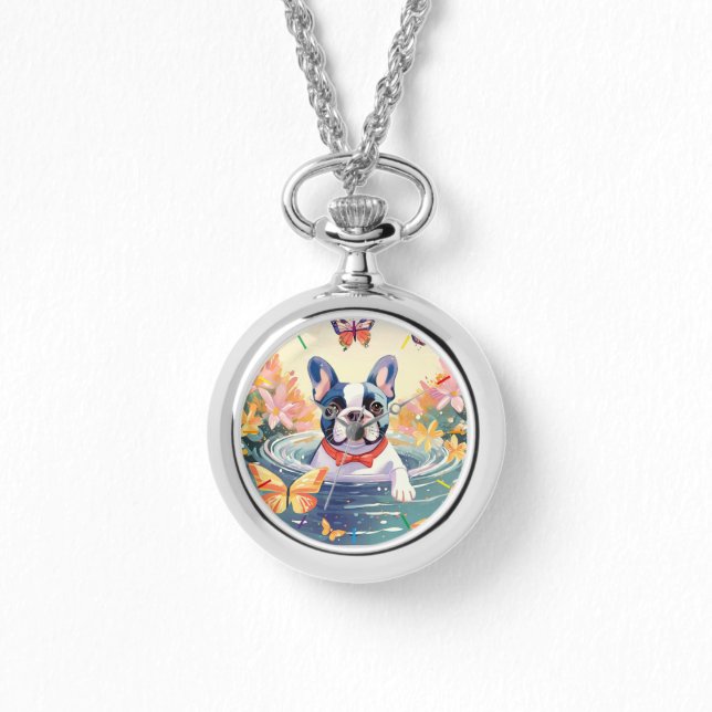 Montre Chiots Bouledogue Français (Recto)
