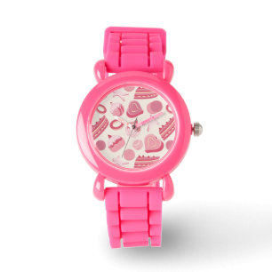 Montre Chocolat et pâtisseries motif 2