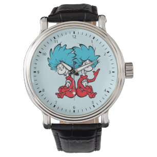 Montre Chose Un et Chose Deux du Chat au Chapeau