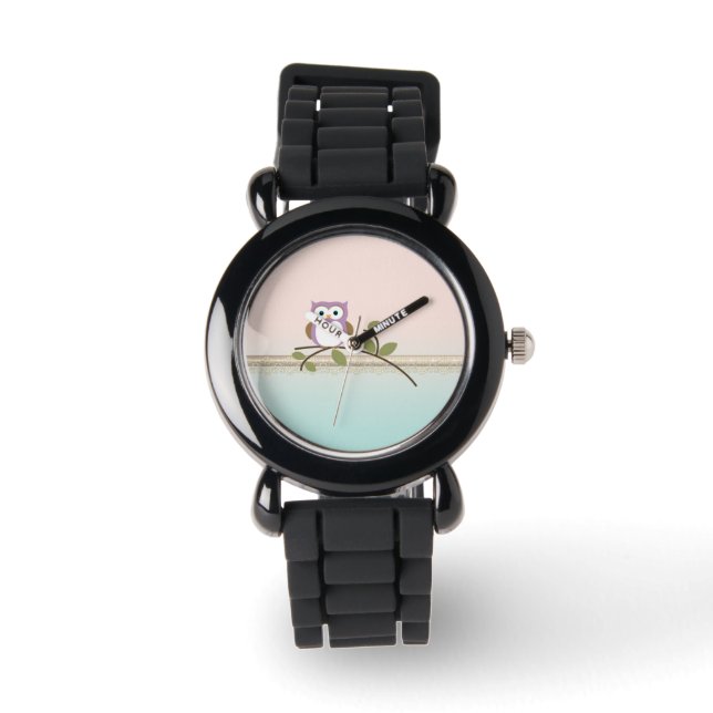 Montre Chouette adorable et mignonne (Recto)