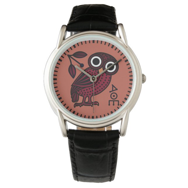 Montre Chouette Athénienne Pièce grecque antique Tetradra (devant)