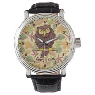 Montre Chouette Cartoon