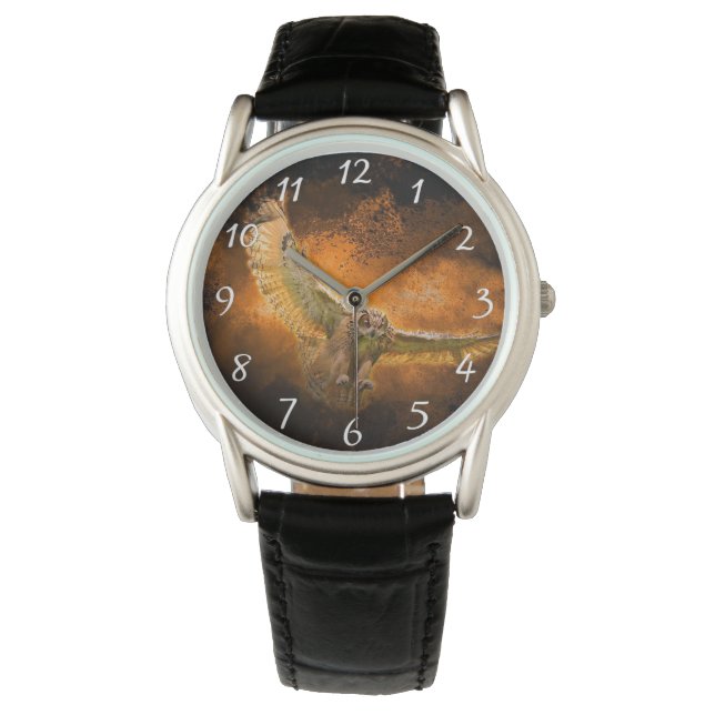 Montre Chouette prédatrice (devant)