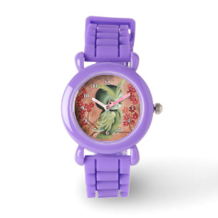 Montre Chouette verte mignonne