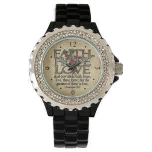 Montre Chrétien élégant d'écriture sainte de bible